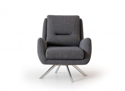 Modern armchair luxury furniture in living room lounge club designer gray interior